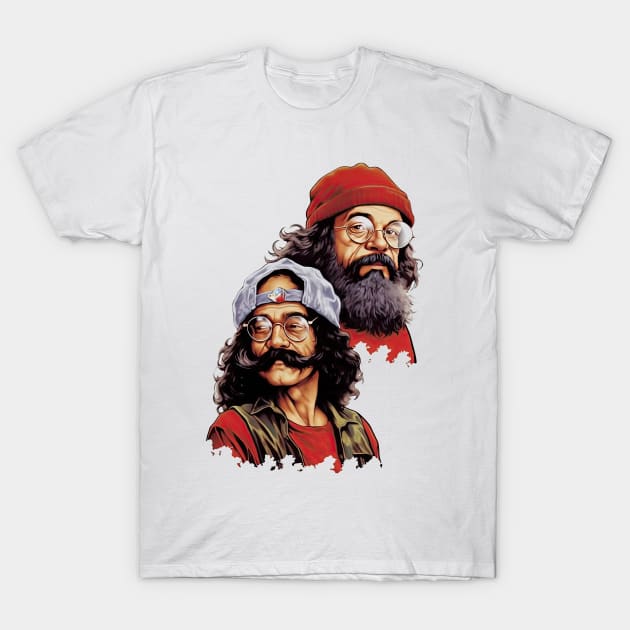 Cheech and Chong T-Shirt by difrats